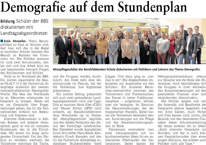 Rhein Zeitung Ausgabe Bad Neuenahr 18 11 2015 seite 18